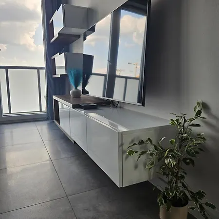 公寓 Kostecki Exclusive Apartments, Klimatyzacja, Garage, Spodek, Centrum, Widok Na 卡托维兹