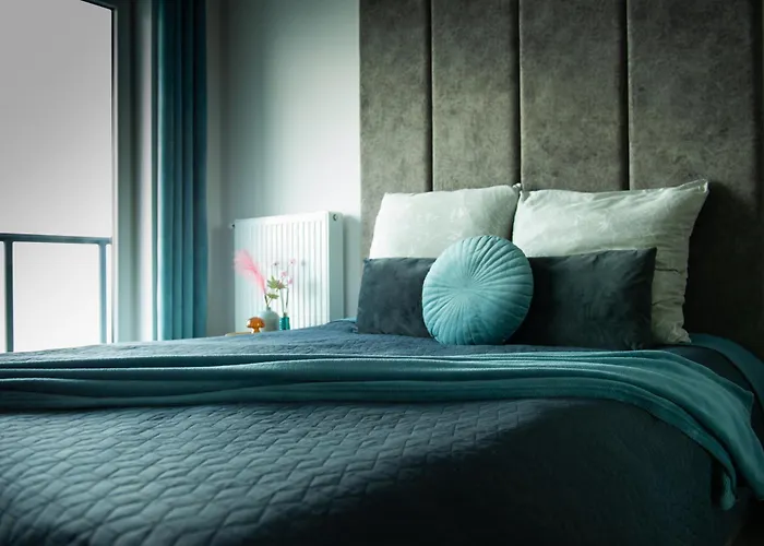 公寓 Kostecki Exclusive Apartments, Klimatyzacja, Garage, Spodek, Centrum, Widok Na